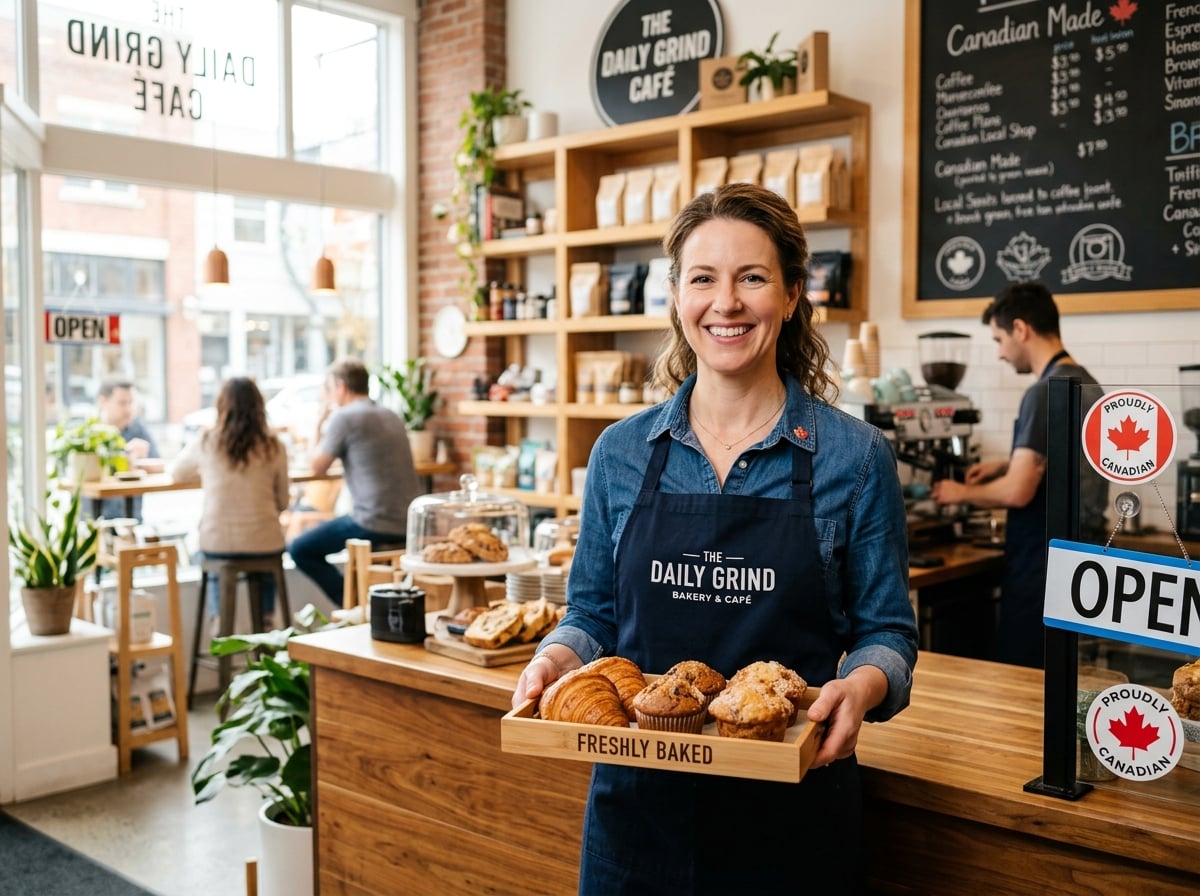 Confident Canadian small business owner approved for funding by CanLend Capital